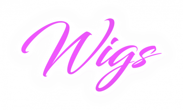 Wigs Purple White Glow No Drop Shadow Wigs Purple White Glow No Drop Shadow