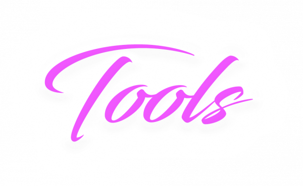 Tools pink glow no drop shadow Tools pink glow no drop shadow