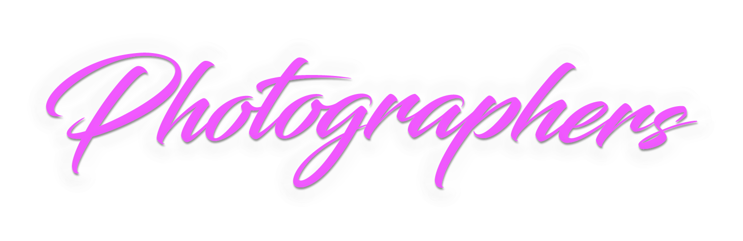 Photographers purple glow