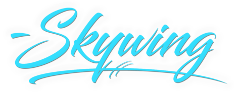 SkywingKnights Logo Short Sign Blue SkywingKnights Logo Short Sign Blue