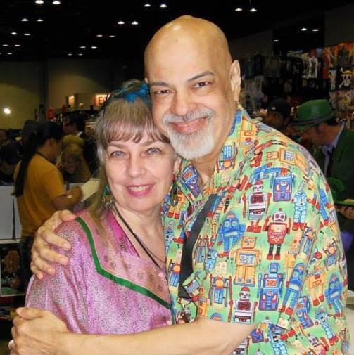 George Perez and his wife