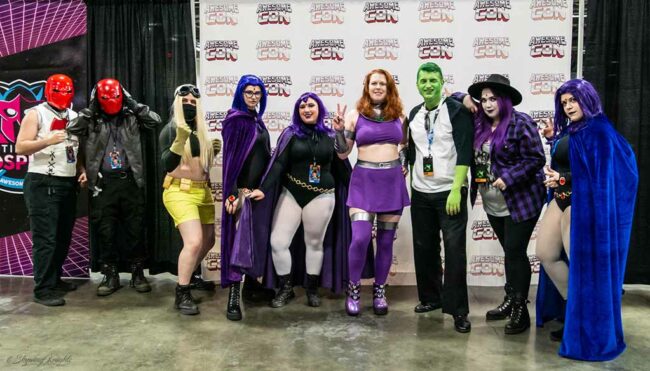 Awesome Con 2022 Teen Titans